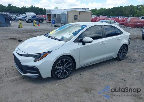 2020 Toyota Corolla Se from USA, damaged, VIN 5YFS4RCE2LP041068